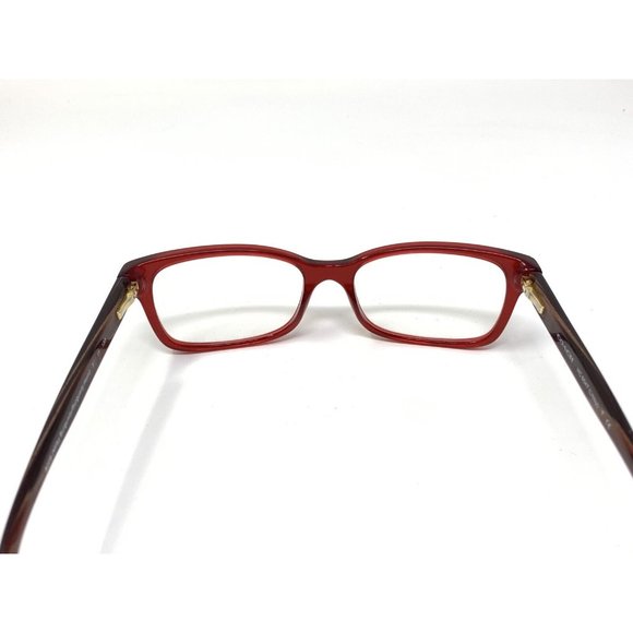 COACH HC 6047 LIBBY 5206 MILKY BURGUNDY 51 [] 16 - 135 EYEGLASSES FRAMES - Picture 8 of 10